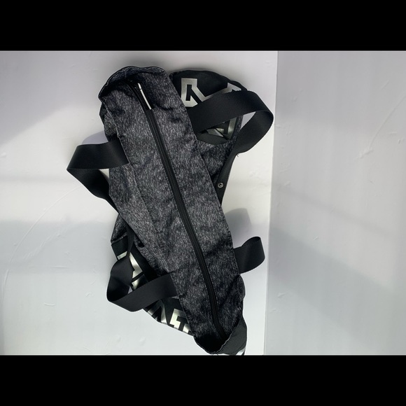 Victorias Secret Pink Tote Beach Bag Black & Gray - Picture 5 of 6